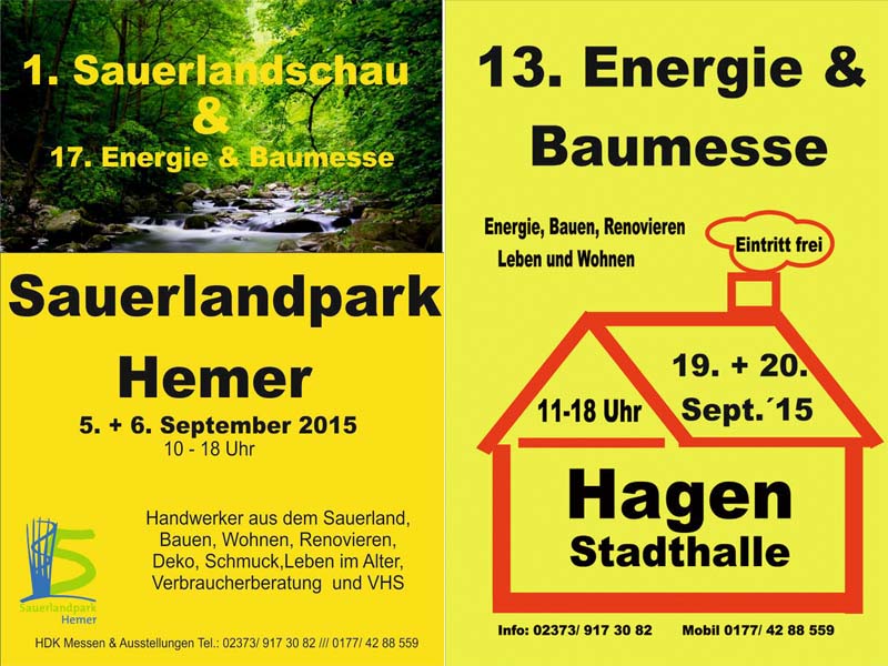 Baumesse in Hemer und Hagen