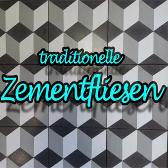 Zementfliesen