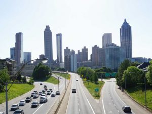 The Walking Dead Szene in Atlanta