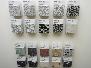 Terrazzo Angebot in der Florim Gallery