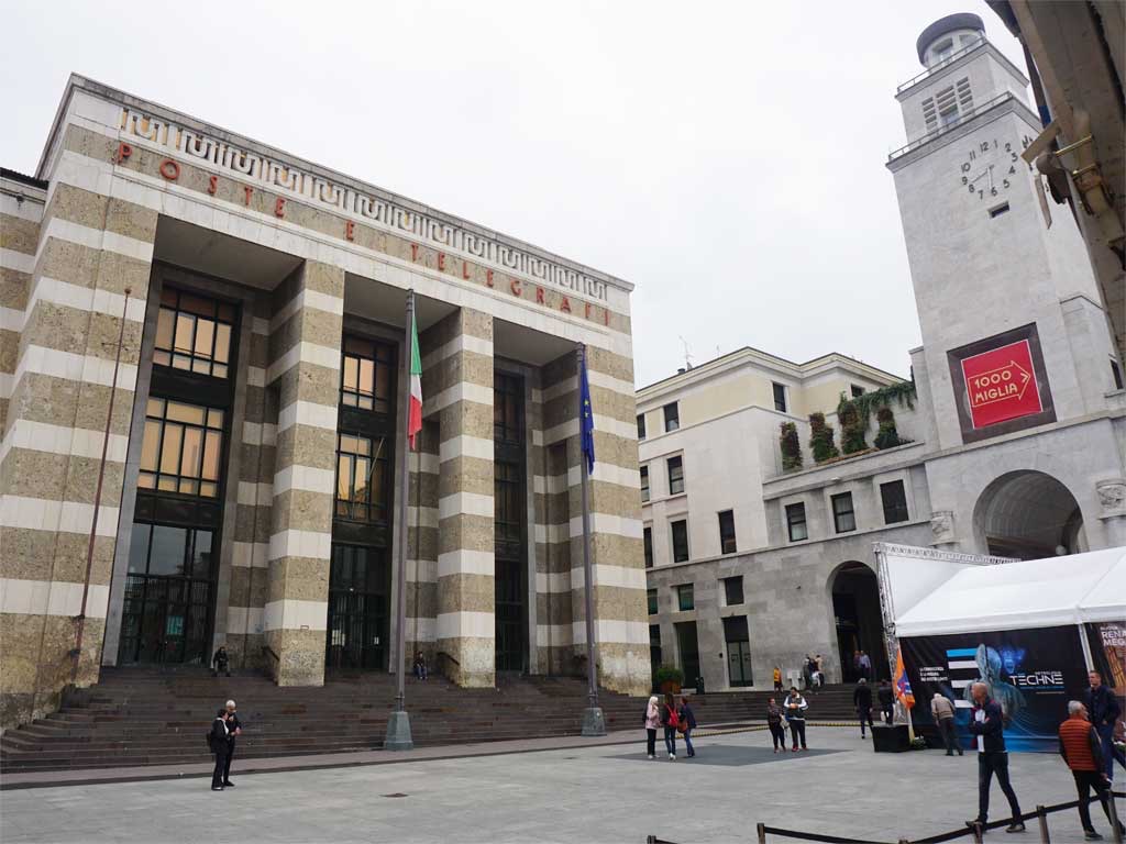 Piazza della Vittoria in Brescia (Italien)