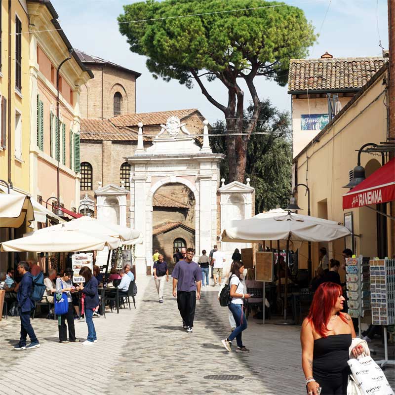 In den Gassen von Ravenna (Emila Romagna / Italien)