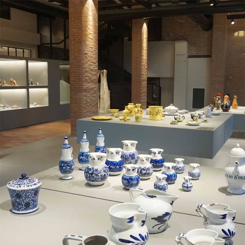 Das Firmenmuseum der Coopertiva Ceramica  d`Imola