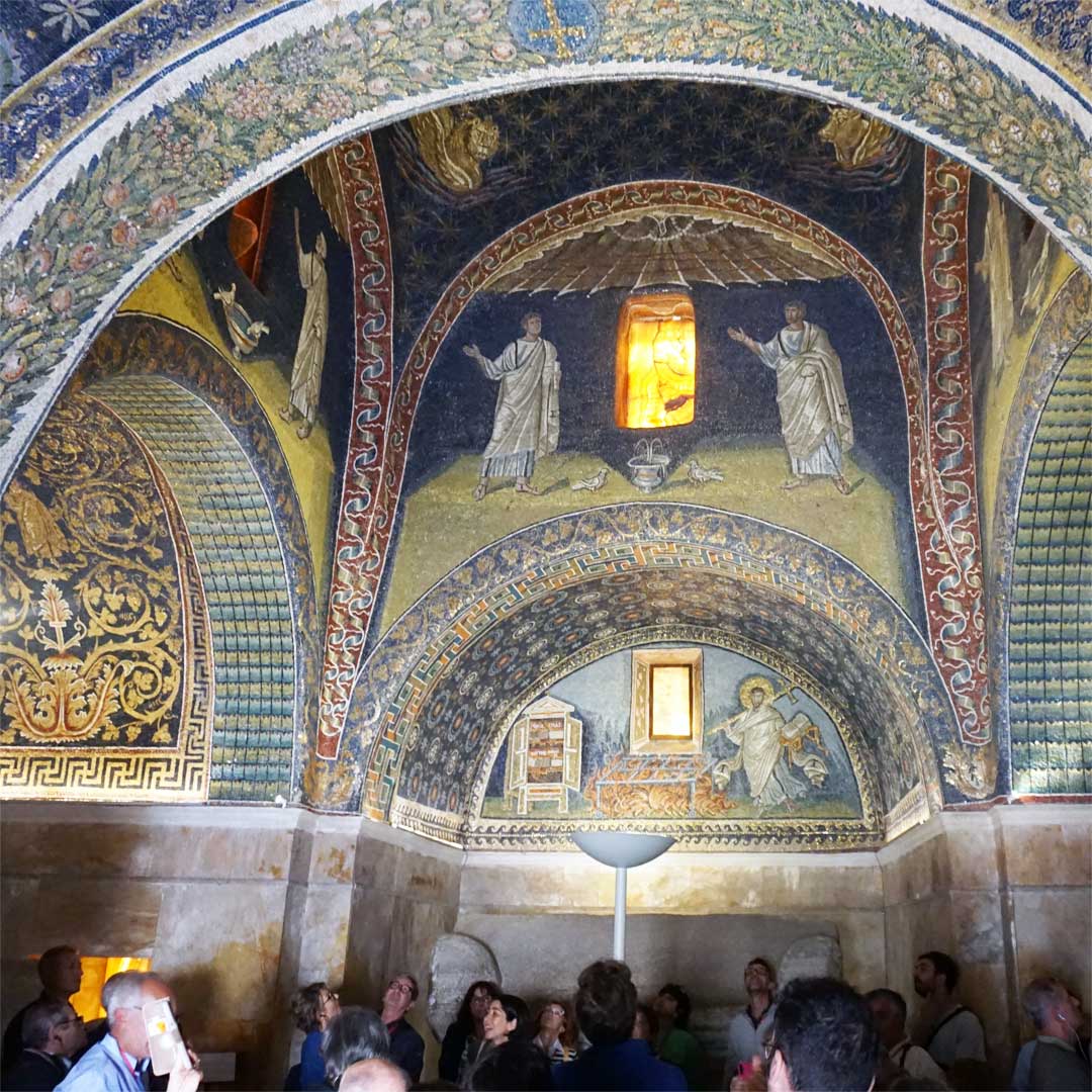 Das Mausoleum der Galla Placidia in Ravenna